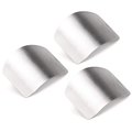 1947Kitchen Stainless Steel Finger Protector For Cutting, Chopping & Dicing, 6PK TI-2CLEFG-3PK